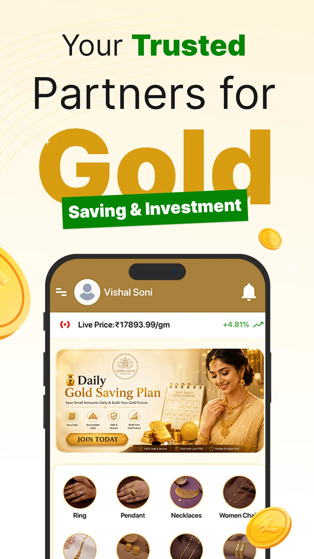 Live Gold Wallet & Rates