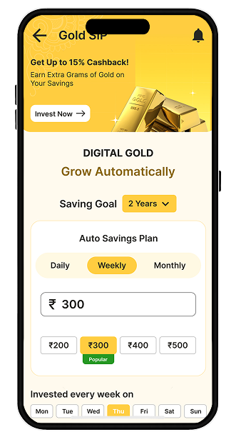 Save with Gold SIP